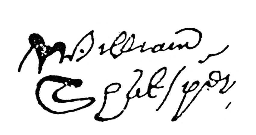 Shakspeare Could Not Write His Own Name